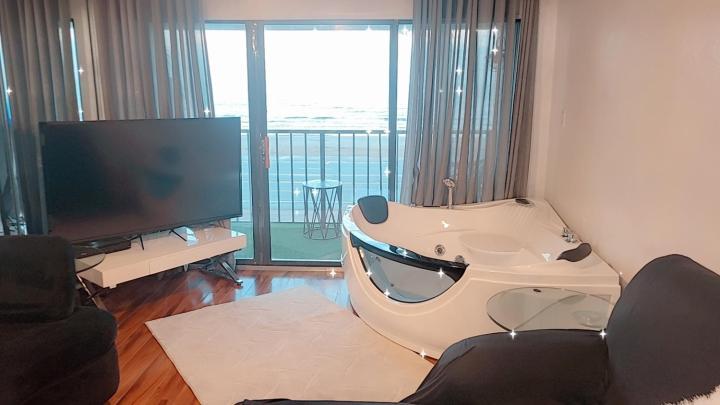 Bello Condominio Con Vista Al Mar, Jacuzzi Interno Galveston Dış mekan fotoğraf