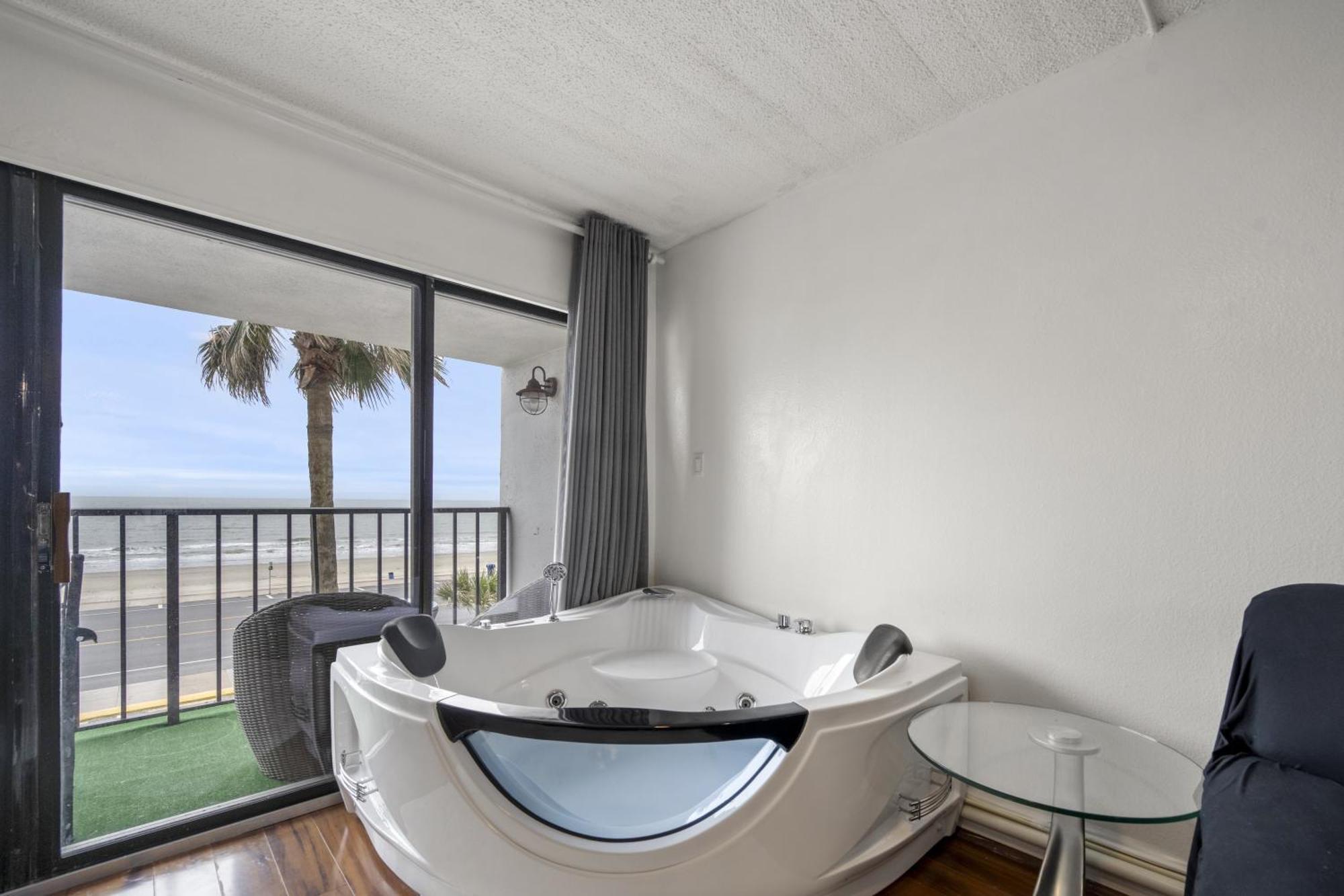 Bello Condominio Con Vista Al Mar, Jacuzzi Interno Galveston Dış mekan fotoğraf