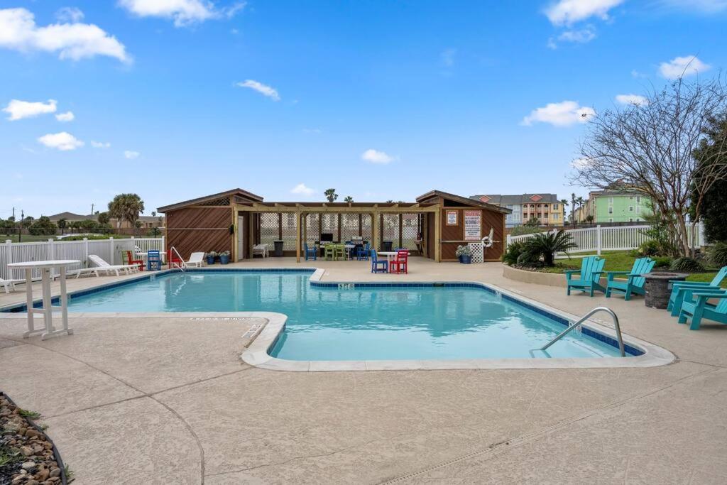 Bello Condominio Con Vista Al Mar, Jacuzzi Interno Galveston Dış mekan fotoğraf